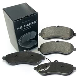 NB PARTS Przednie klocki hamulcowe