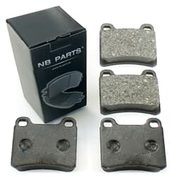 NB PARTS Bremsbeläge hinten
