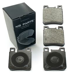 NB PARTS Bremsbeläge hinten