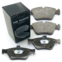 NB PARTS Prední brzdové desticky