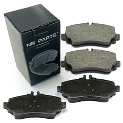 NB PARTS Przednie klocki hamulcowe