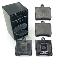 NB PARTS Zadní brzdové desticky