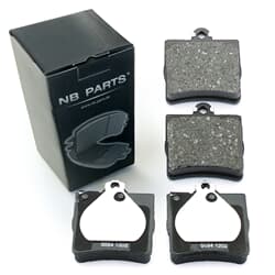 NB PARTS Zadní brzdové desticky