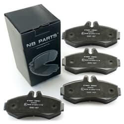 NB PARTS Prední brzdové desticky