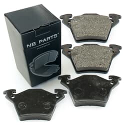 NB PARTS Zadní brzdové desticky