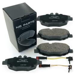 NB PARTS Prední brzdové desticky