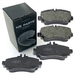 NB PARTS Prední brzdové desticky