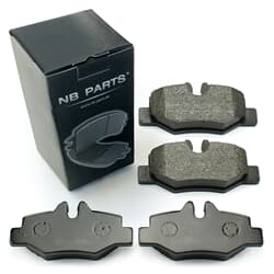 NB PARTS Zadní brzdové desticky