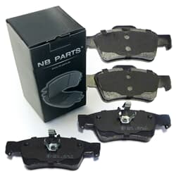 NB PARTS Zadní brzdové desticky