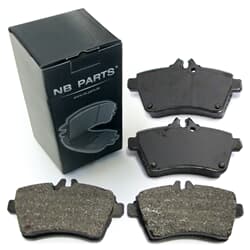 NB PARTS Przednie klocki hamulcowe