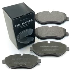 NB PARTS Prední brzdové desticky