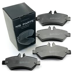 NB PARTS Zadní brzdové desticky