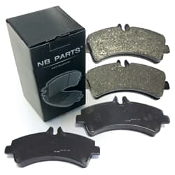 NB PARTS Tylne klocki hamulcowe