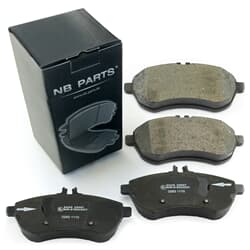NB PARTS Prední brzdové desticky