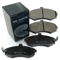 NB PARTS Przednie klocki hamulcowe