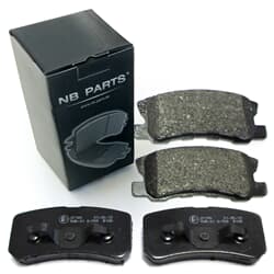 NB PARTS Zadní brzdové desticky