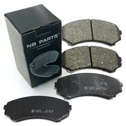 NB PARTS Prední brzdové desticky