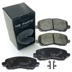 NB PARTS Prední brzdové desticky