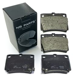 NB PARTS Zadní brzdové desticky