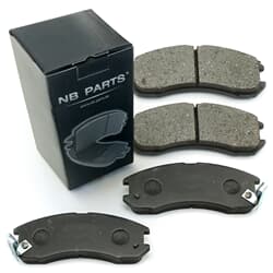 NB PARTS Prední brzdové desticky