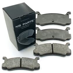 NB PARTS Zadní brzdové desticky
