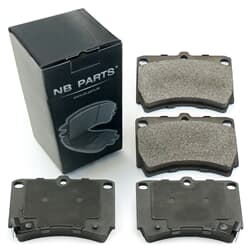 NB PARTS Prední brzdové desticky