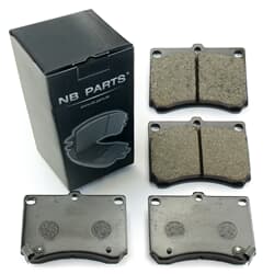 NB PARTS Prední brzdové desticky