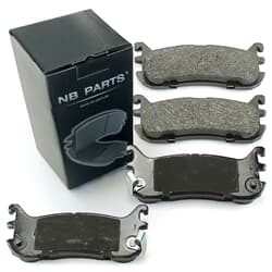 NB PARTS Bremseklodser bagpå