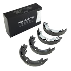 NB PARTS Juego de zapatas de freno trasero