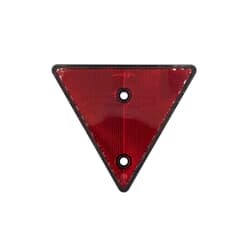 NB PARTS Dreiecksstrahler Rot 151x132mm Lochabstand 68mm 7mm