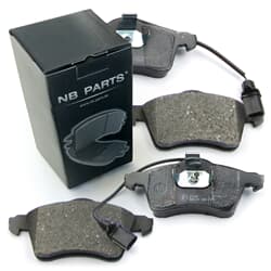 NB PARTS Przednie klocki hamulcowe