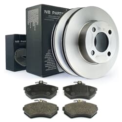 NB PARTS Bremsscheiben + Bremsbeläge vorne