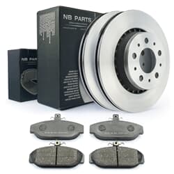 NB PARTS Bremsscheiben + Bremsbeläge vorne