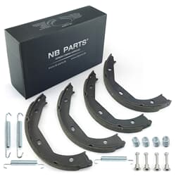 NB PARTS Bremsbacken + Zubehörsatz hinten