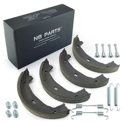 NB PARTS Bremsbacken + Zubehörsatz hinten