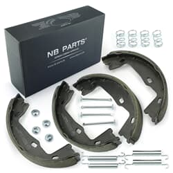NB PARTS Bremsbacken + Zubehörsatz vorne