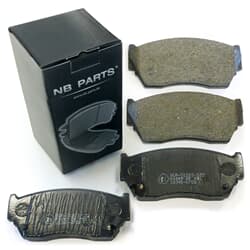 NB PARTS Przednie klocki hamulcowe