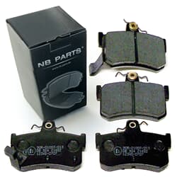NB PARTS Bremsbeläge hinten