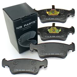 NB PARTS Prední brzdové desticky