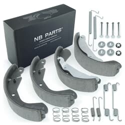 NB PARTS Bremsbacken + Zubehörsatz hinten