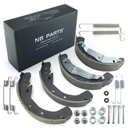 NB PARTS Patins de frein + kit d'accessoires arrière