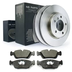 NB PARTS Bremsscheiben + Bremsbeläge vorne