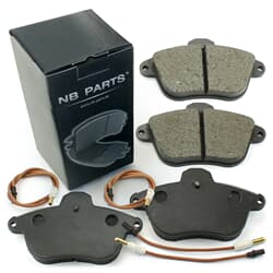 NB PARTS Prední brzdové desticky