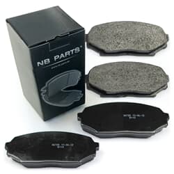 NB PARTS Przednie klocki hamulcowe
