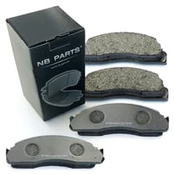NB PARTS Prední brzdové desticky