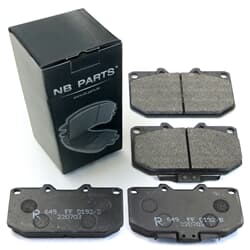 NB PARTS Bremsbeläge vorne
