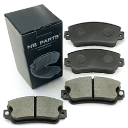 NB PARTS Prední brzdové desticky