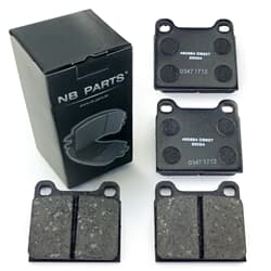 NB PARTS Prední brzdové desticky