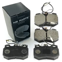 NB PARTS Prední brzdové desticky