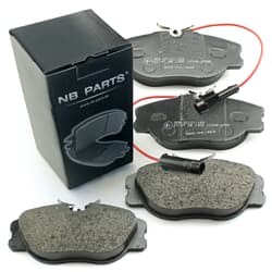 NB PARTS Prední brzdové desticky